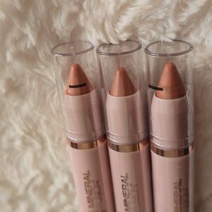 MINERAL FUSION BRAND WOMEN'S SHEER MOISTURE LIP TINT BUNDLE OF 3